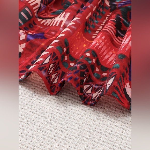 Baby Girl Printed Smocked Pinafore Skirt - Picture 4 of 5